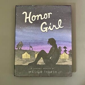 young adult reading HONOR GIRL a graphic memoir by maggie thrash comic
